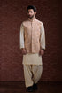 PEACH-WAIST COAT-(BWR-506)